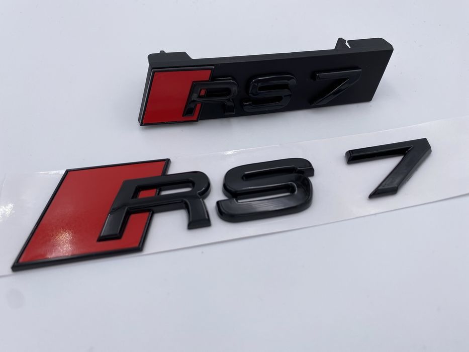 Set embleme Audi RS 7 negru