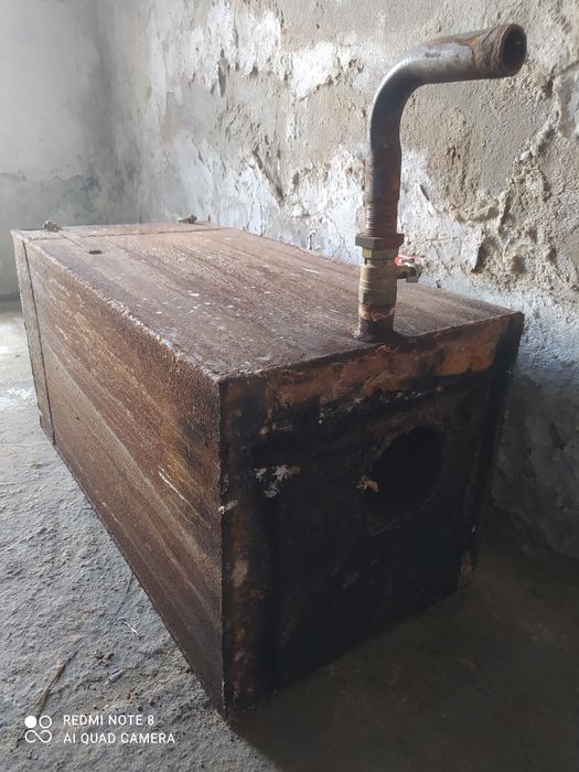 Бачoк для бани железный