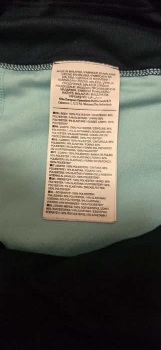 Нови.  Дамски оригинални къси панталонки със клинче.  Nike DRI FIT RUNING
