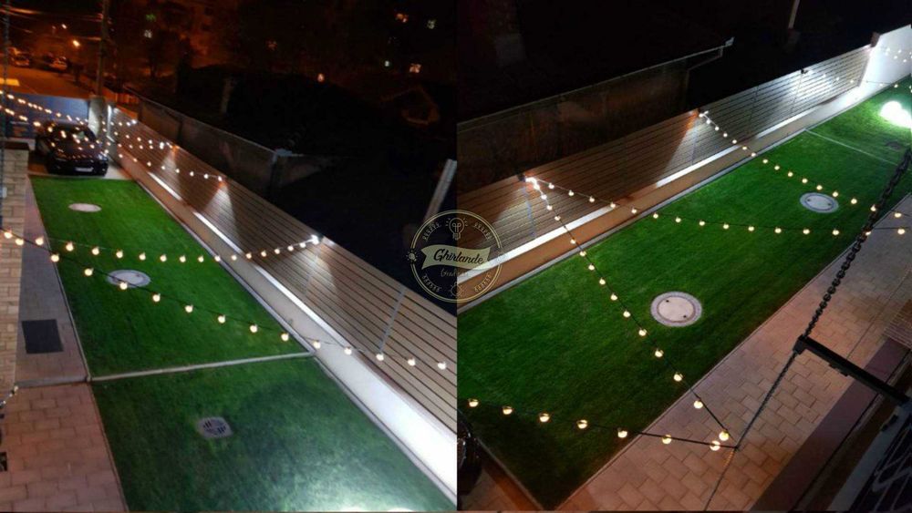 Ghirlande luminoase de Inchiriat lumina calda/rece, lungime 10 m