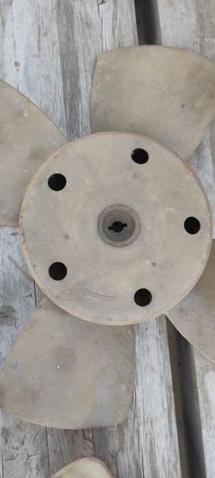 Лопасти для охлаждения двигателя