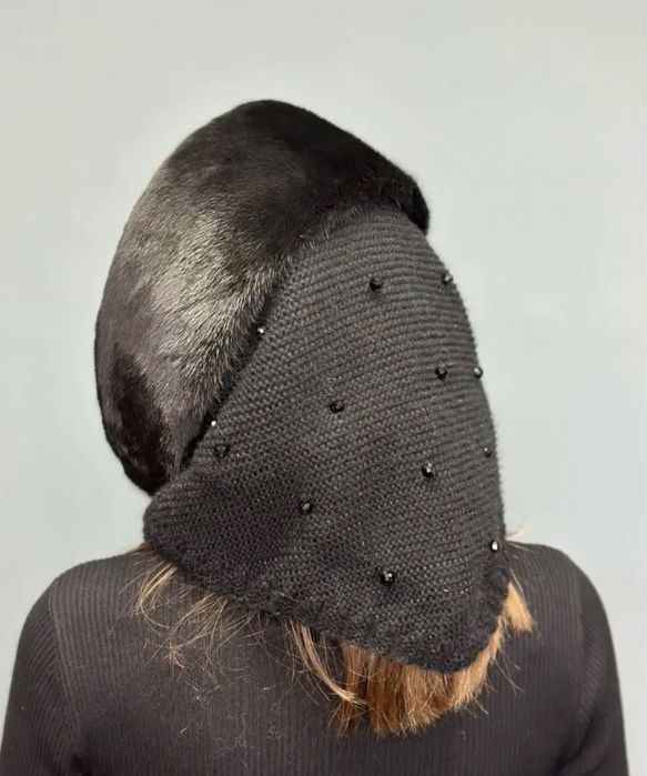 Косынка с норкой Эксклюзив