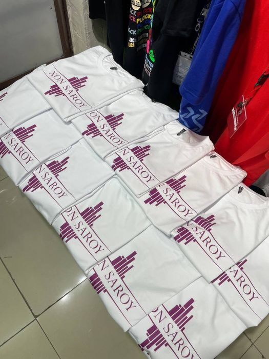 Принт на одежде футболка с принтом futbolka finka pechat