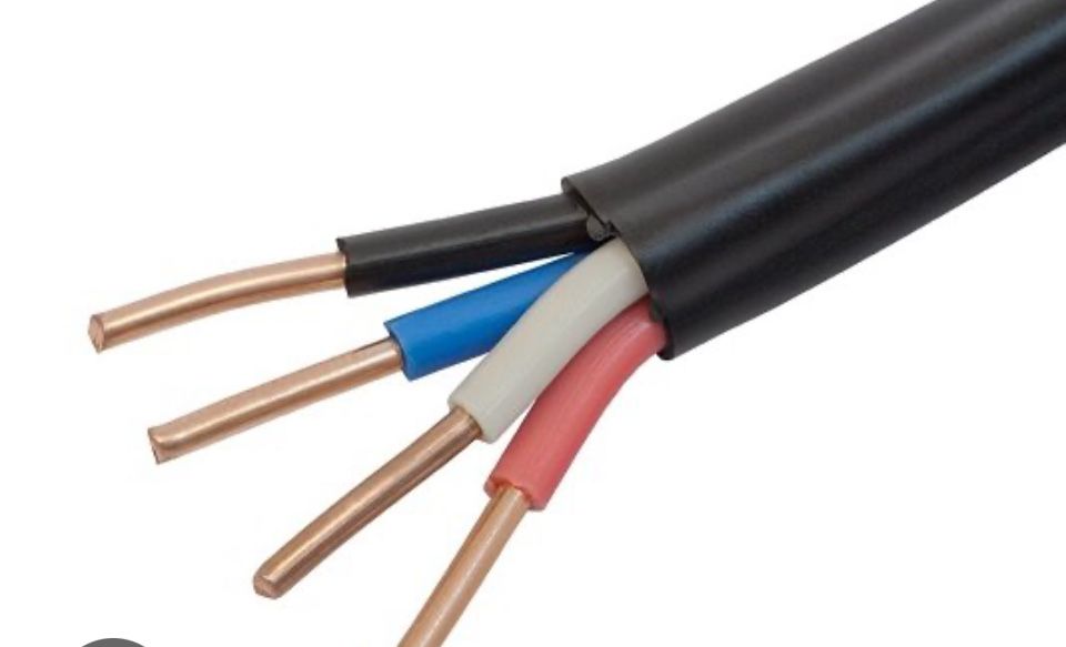 кабель ВВГ 4*10 . 11метров
