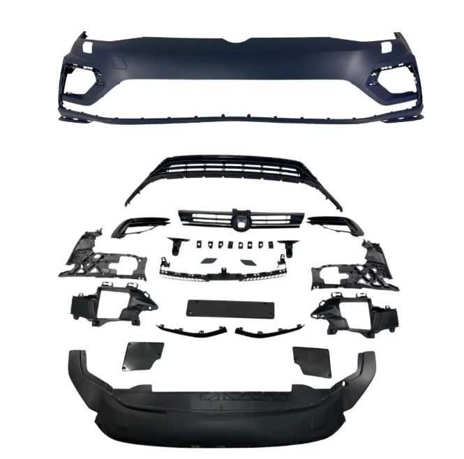 Предна броня за VW Golf 7.5 фейслифт R дизайн, Голф 7.5