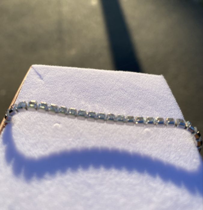 Brățară din argint tennis