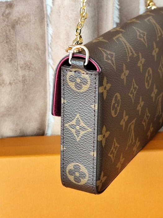 LOUIS VUITTON Дамска чанта Chain Pochette Félicie Monogram