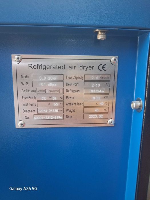 Air Dryer sg-20nf-2.4m3 SAAB осушитель воздух