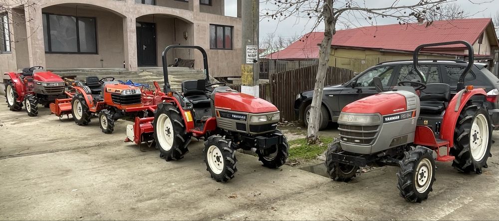 Tractor japonez Yanmar F175 4x4 freza de sol