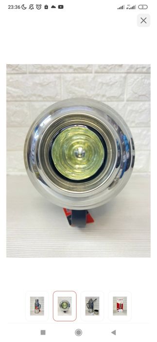 Термос со стеклянной колбой