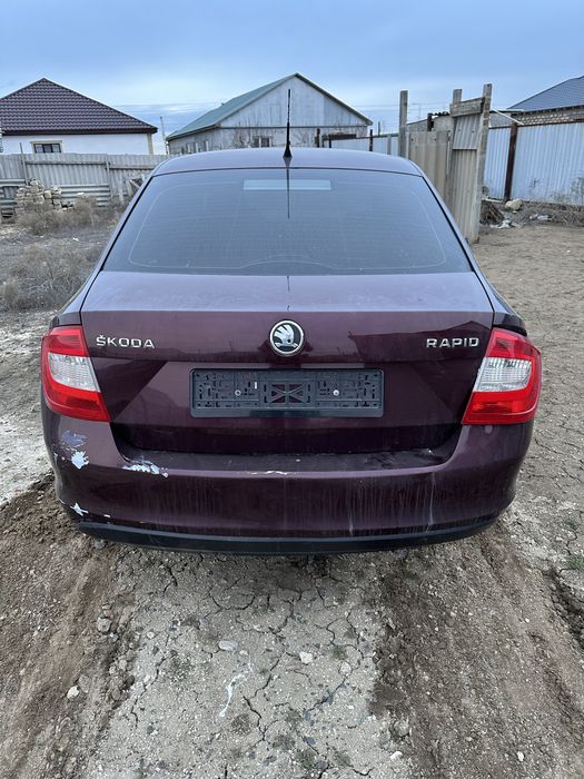 Разбор шкода рапид 2013 механика