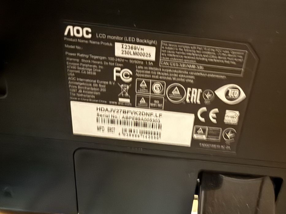 Монитор AOC 23 инча