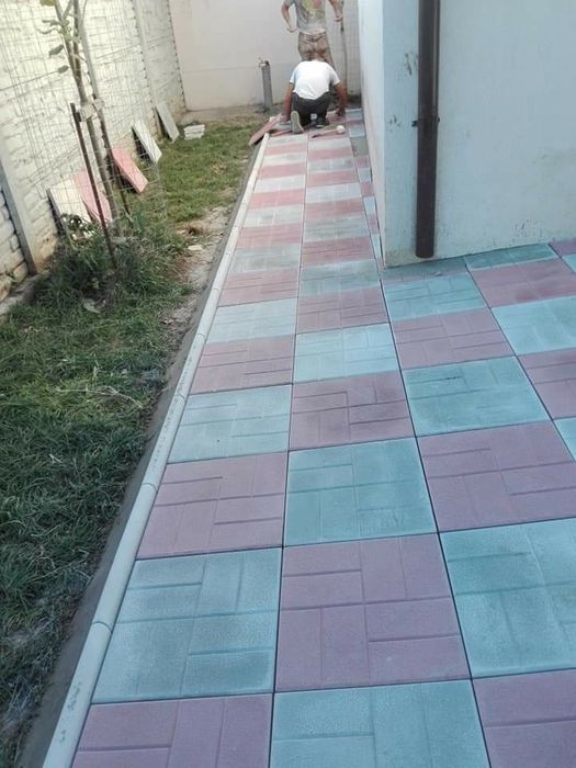 Pavaje Pavele Dale beton - Model placi 45x45 cu 20x20