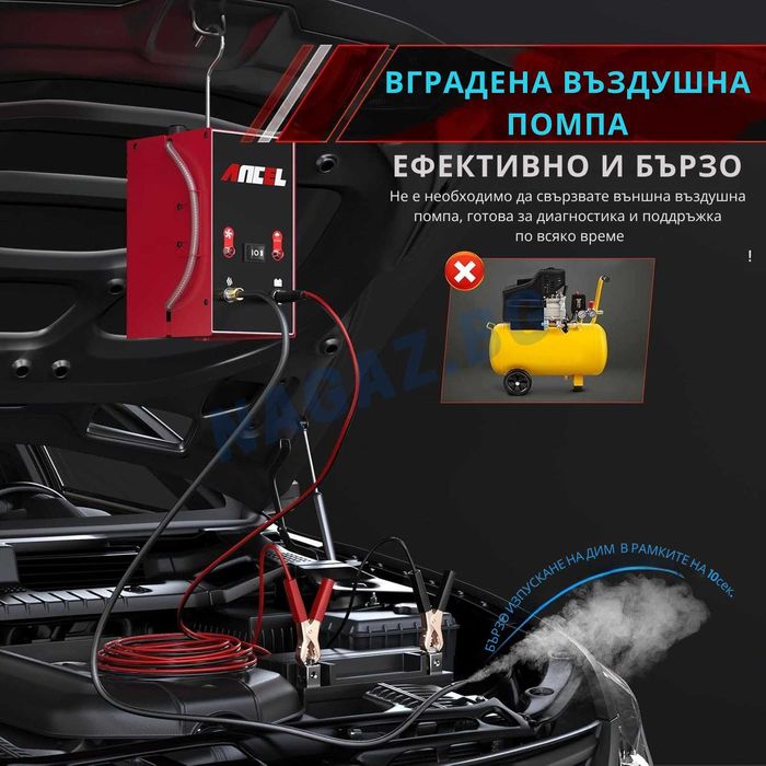 Машина за пушек / ДимоГенератор /ANCEL S160/ Диагностика На Автомобили