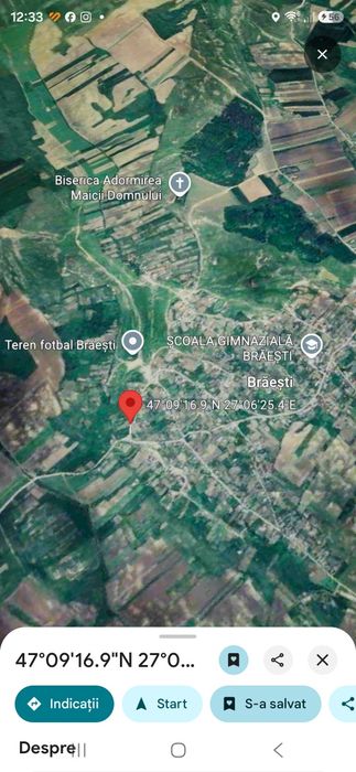 De vanzare teren intravilan si casa Batraneasca