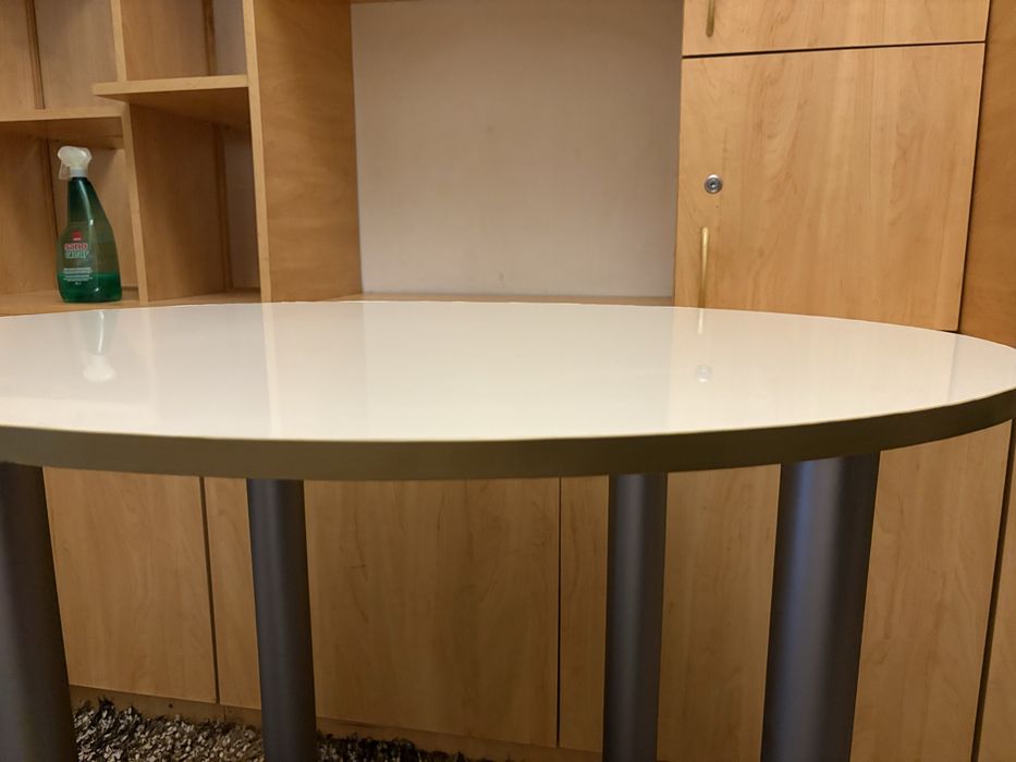 Mobila noua 250 lei masa mare/150masa ovala/250masa cafea/150 tamburet Set mobilier masă bucătărie fara defecte taburet lot complet modern iasi centr