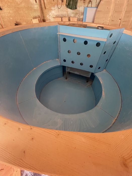 Ciubăr din fibră pentru 8 persoane