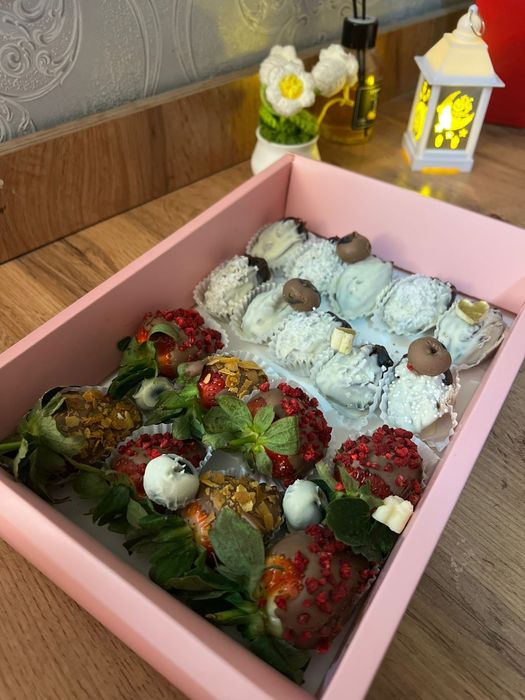 Клубника шоколад