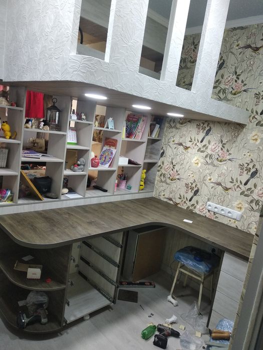 Детская комната в 6кв.м на балконе 2 на 3