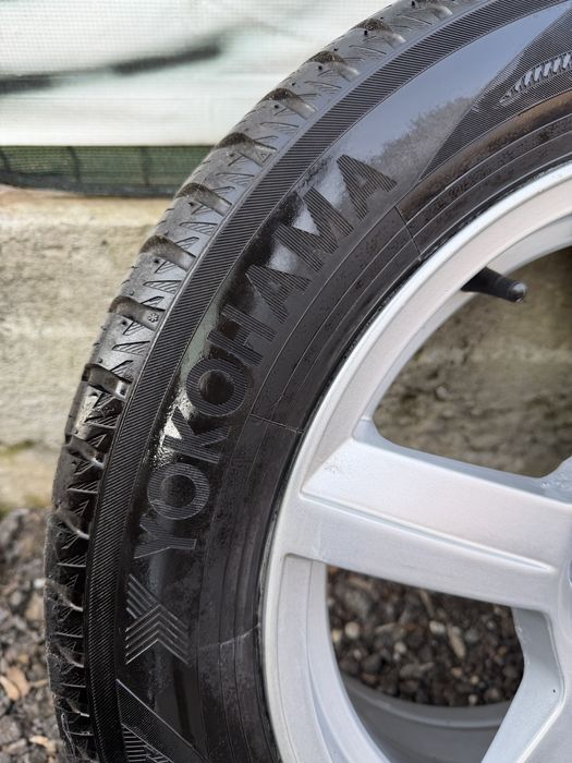 Set jante plus anvelope iarna yokohama /audi/skoda/ vw / passat/ golf