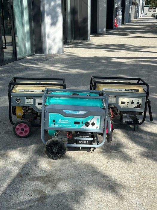 generator arenda  генератор в аренду 3,5,8,10,100kw