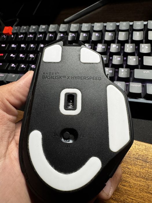 Продам игровую мышь Razer basilisk v3 X hyperspeed