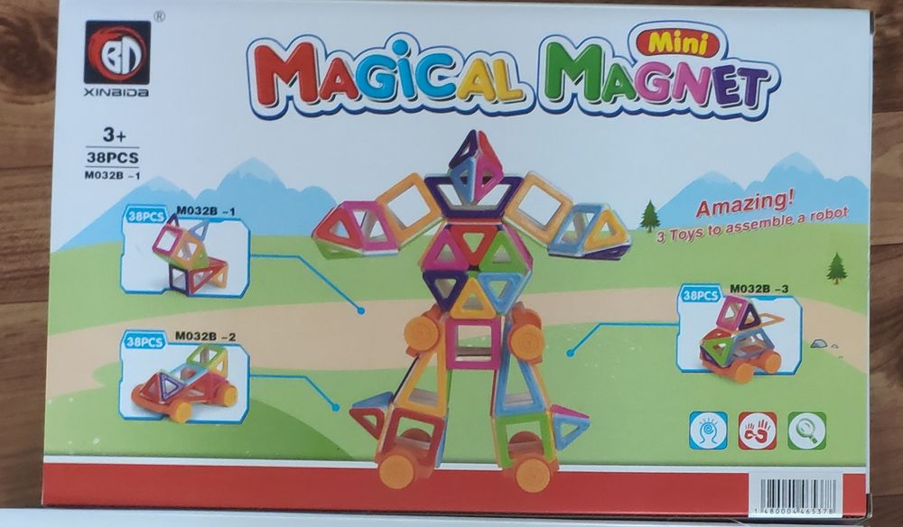 Магнитный конструктор 3D