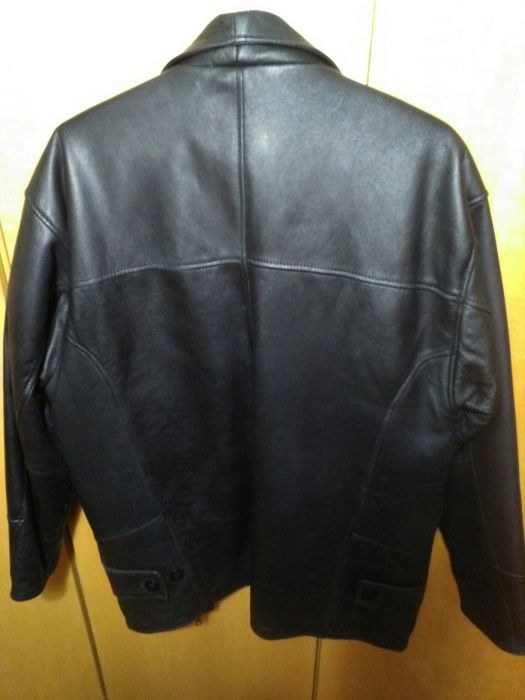 Geaca din piele de vitel - NOUA, marimea XL