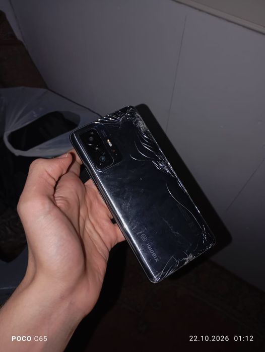 Xiaomi 11T бит стекло снизу и крышка