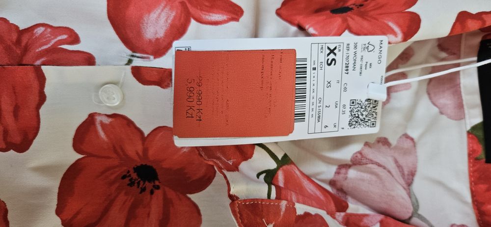 Продам новую рубашку манго