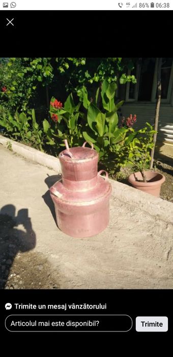 Vând cazan de țuică la 100 de Litri  cu fundul de 4 mm