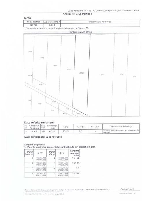 Teren agricol extravilan de vânzare – 6,29 ha – Dragșina, județul Timiș