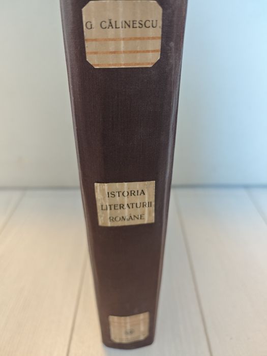 Istoria literaturii de la origini, George Călinescu, 1941, Princeps