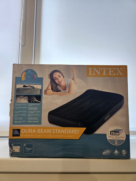 Надуваем  Матрак 99/191/25 см с  помпа