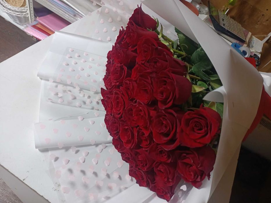 Розы цветы букеты Костанай Доставка