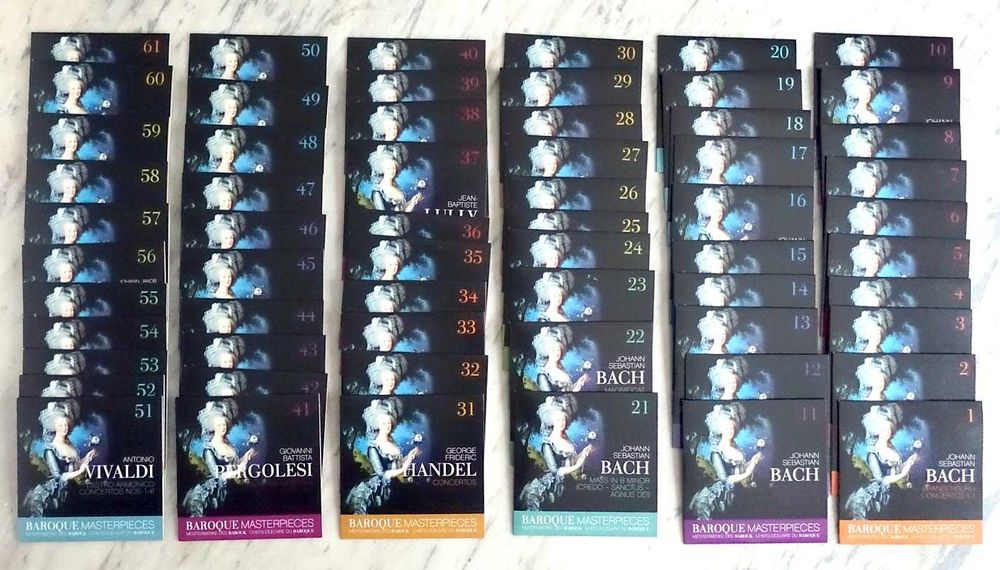 Продавам колекция Baroque Masterpieces –  60 CD