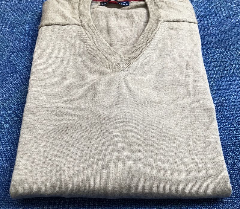 100% мерино вълна Danilo Trevigliani Merino Wool Jumper мъжки пуловер