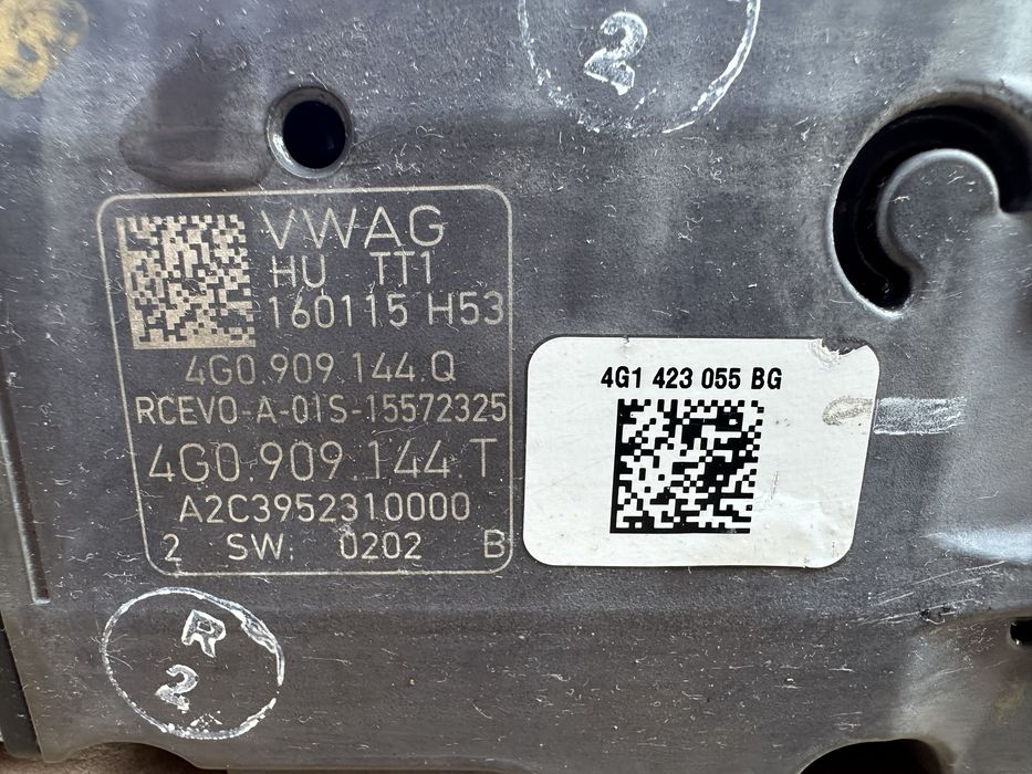 Caseta directie Audi A6 C7 4G / A7 C7 4G: 4G1423105H / 4G1423055BG