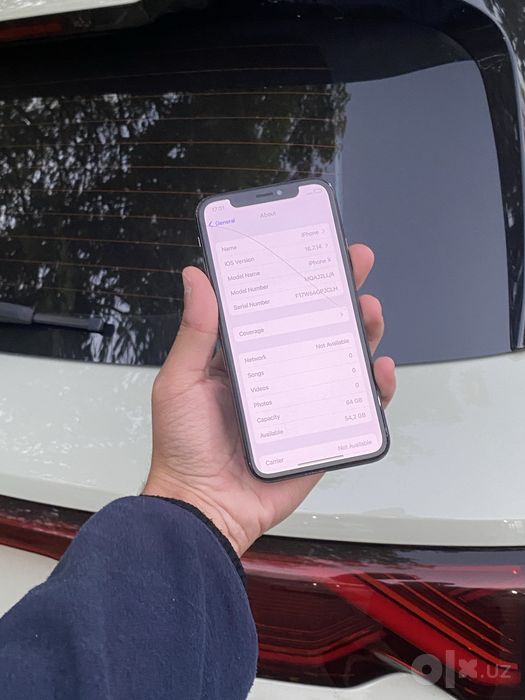 Iphone X 64gb face bor