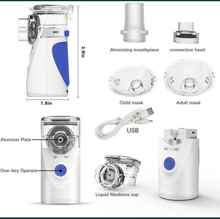 Ингалятор Mesh новые в упаковке