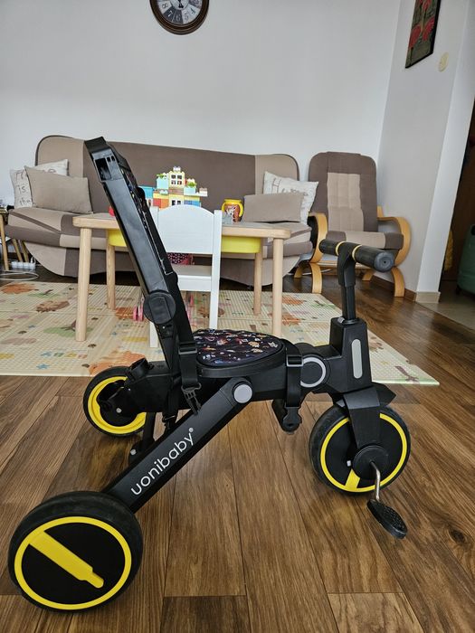 Tricicleta reversibila 3 in 1 Uonibaby Cosmos