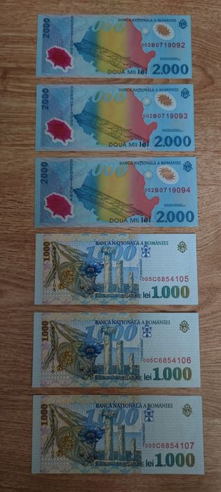 Bancnote serii consecutive