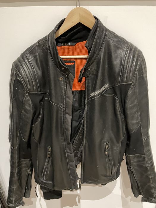 Кожено мъжко яке Spidi за мотор