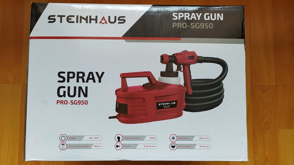 Пистолет за боядисване STEINHAUS Pro-SG950