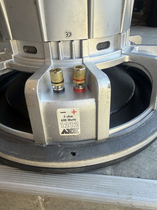 Subwoofer Raveland AXX 1212 – 12” (30 cm), 600 W, 4 Ω