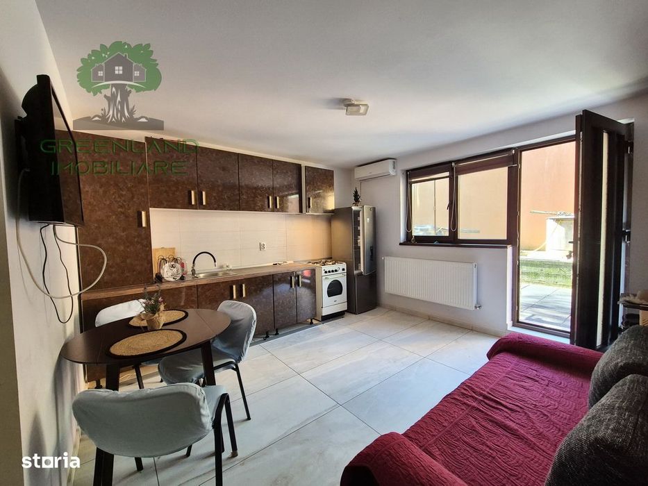 Apartament mobilat+utilat 2 camere, 43mp, parter, parcare, Galata