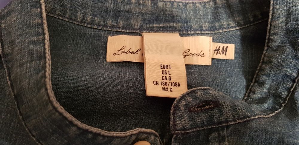 Маркови ризи от лен и памук - BENETTON, Piere Cardin, Zara, H&M