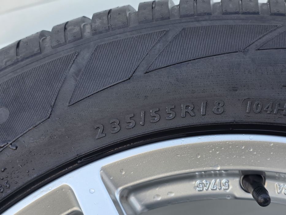 Roti/Jante  VW,AUDI,BMW,R18,235/55 Dunlop,DOT1220