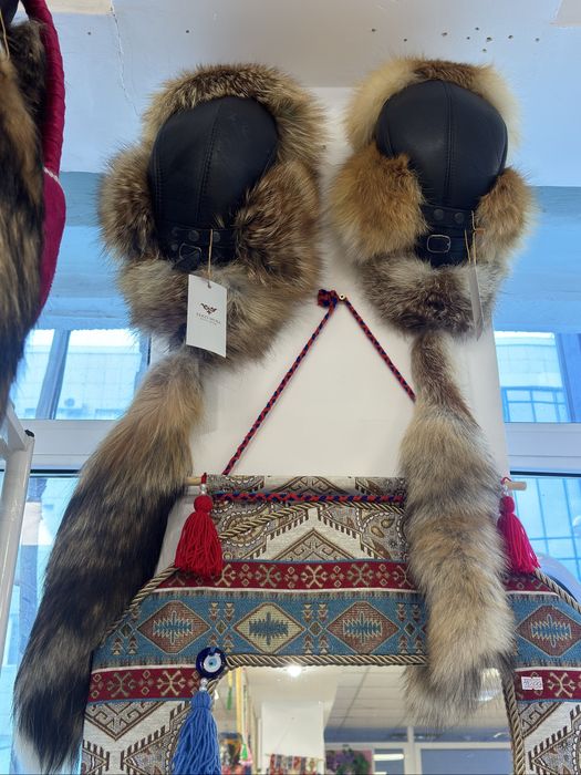 Бөрік тымақ ушанка түлкі қасқыр волк лиса