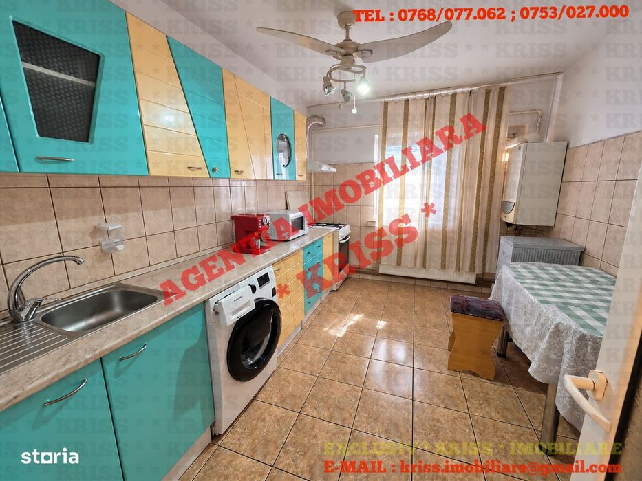 Apartament 3 Camere Tudor Vladimirescu Cf. 1 Decomandat 2 Băi 2 Balc.